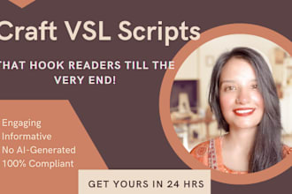 do video sales letter webinar and podcast for your youtube, and ad scripts