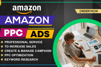 setup amazon PPC campaign, amazon advertising management to get more sales
