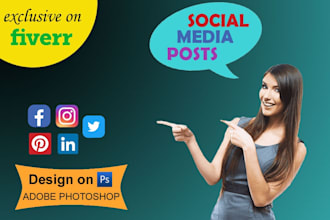 design social media posts for social media marketing
