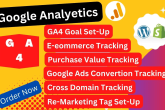 setup google ads conversion tracking, analytics 4, ga4 ecommerce tracking GTM