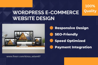 develop wordpress ecommerce website woocommerce website