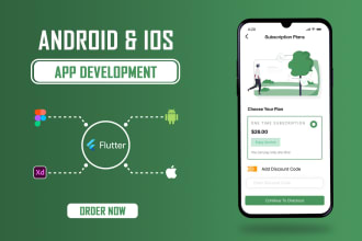 be your flutter developer android, ios and web app with firebase and API