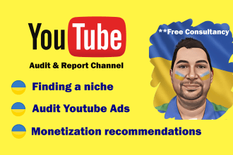 audit youtube niche, monetize channel, google ads campaign