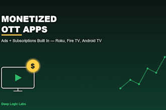 develop monetized ott streaming apps for roku fire tv