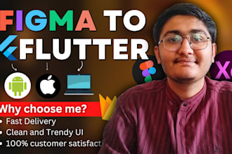 convert xd or figma to flutter ui, design flutter app ui in 24 hours