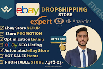 complete manage your ebay dropshipping store and automation