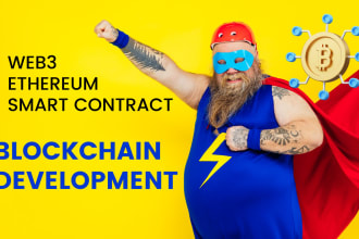 do web3, smart contract, and blockchain development