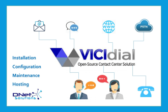 configure and maintain vicidial contact center system