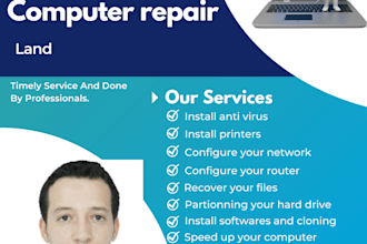 repair your computer problems and show you how to fix them