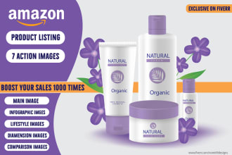 design amazon infographic, lifestyle, image, product, photoshop, infographics