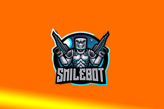 design meaningful kill robot mascot logo within new concepts