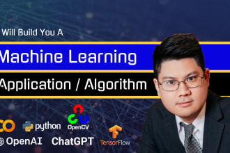 create openai or gpt3 or chatgpt or machine learning app for you