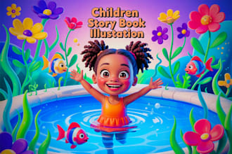 illustrate children story book illustration children story book illustration KDP