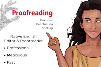proofread, check your grammar and edit your writing