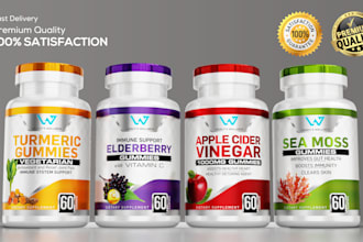 create a professional label and packaging design