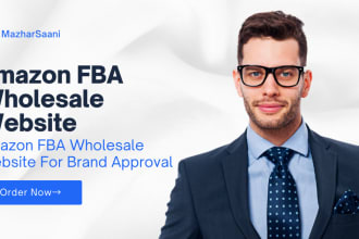 design amazon fba wholesale website