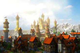 create high quality minecraft builds, spawns and lobbies
