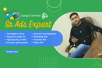 setup and manage google ads PPC to increase revenues