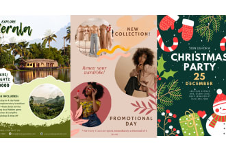 design impressive business cards, menu, flyer, banners, brochure and many more