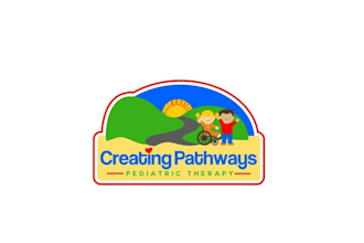 creating  traditional amazing pathways pediatric therapy logo