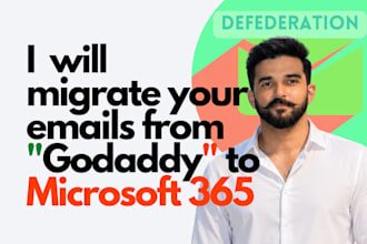 do email migration from godaddy to microsoft 365