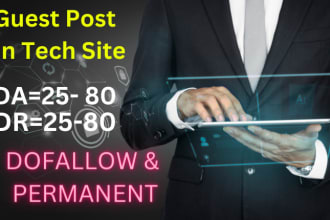 do guest post tech, tech guest post on high da guest post site