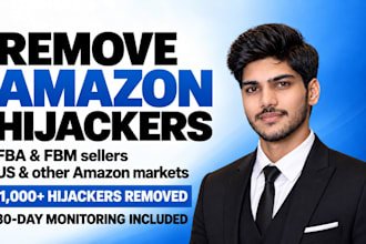 remove amazon hijacker seller from product listing in 24 hours, reseller removal