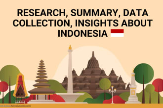 assist your project and research related to  indonesia