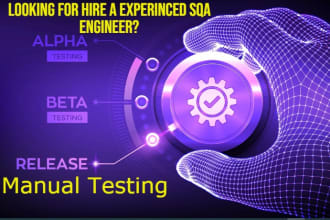 do software manual testing and assure your website,software quality