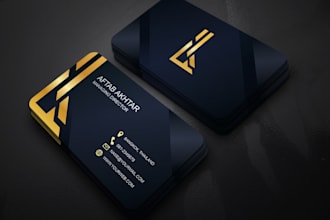 design business card for your physical or digital business