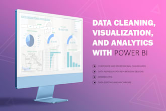 make your data speak through beautiful and insightful dashboards with power bi