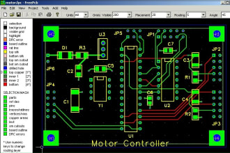 create schematic circuits, pcb boards, gerber files, bom files