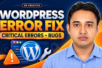 fix wordpress critical errors and website bugs