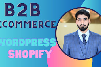 build b2b shopify website using free apps
