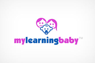 design eye catching super learning baby logo