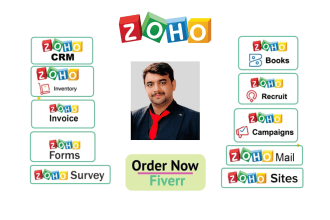 setup, zoho crm,zoho one,site,zoho creator,and zoho campaign
