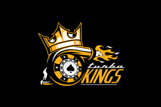 make outstanding catchy turbo kings poker logo