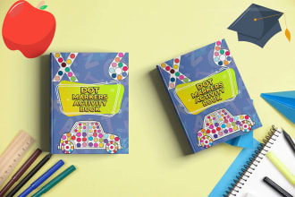 create book interior, cover, journal, planner, and logbook for KDP