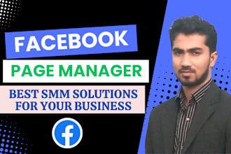 manage your facebook page and content creator