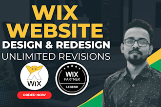 wix website design or wix website redesign