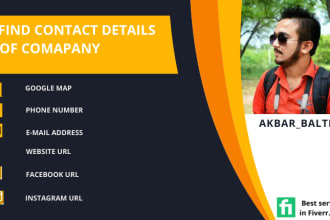 do data entry find  email collection find active targeted potential clients