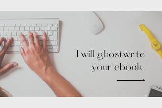 ghostwrite fiction or non fiction ebook