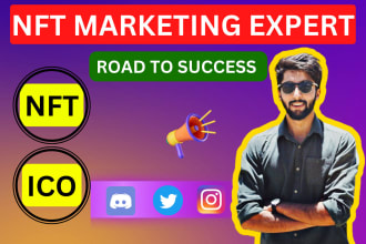 marketing manager for meme coin, crypto, token launch, ico