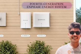 design solar permit with fourth generation enphase system