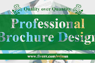 create brochure design with extra care