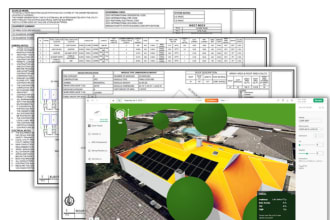 design nem commercial solar permit with enphase third generation battery