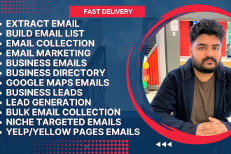 provide niche based email list, bulk email collection, and business emails