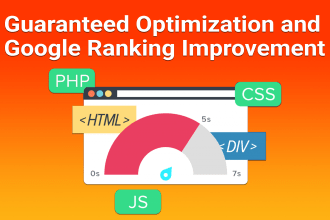 optimize website, google pagespeed, technical SEO and on page optimization