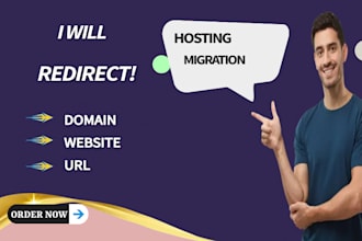 redirect domain forward to another domain, url or website