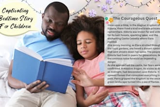 custom bedtime stories for your loved ones